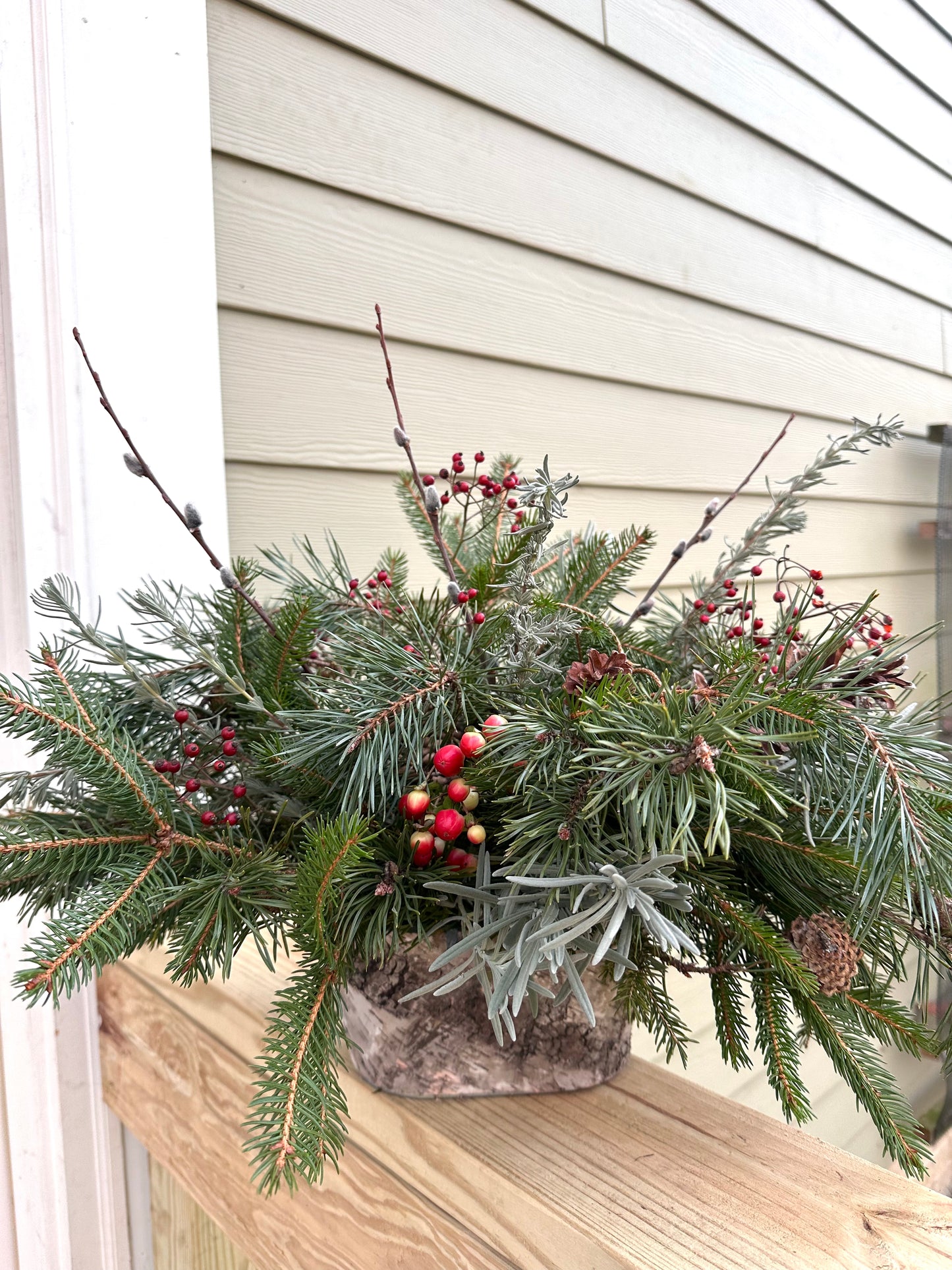 Large Evergreen Arrangement