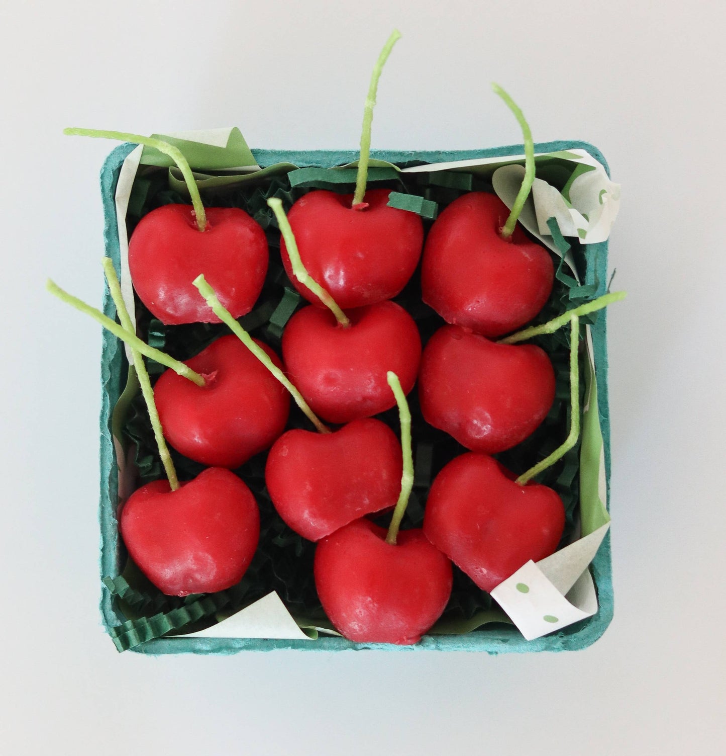 Beeswax Cherry Birthday Candles