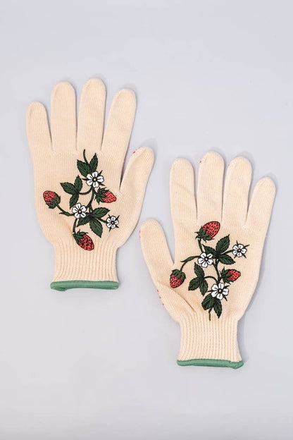 Strawberry Gardening Gloves